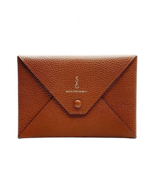 Santa Ynez General Brown Envelope Wallet