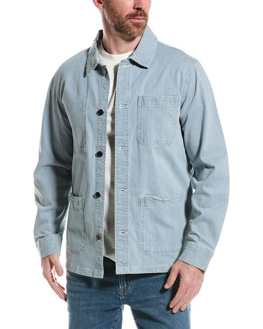 Slate & Stone Blue Workwear Jacket for men