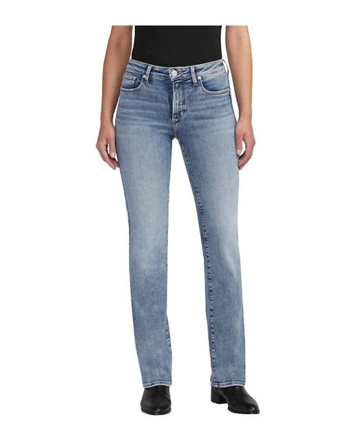 Jag Blue Forever Stretch High Rise Bootcut Jeans