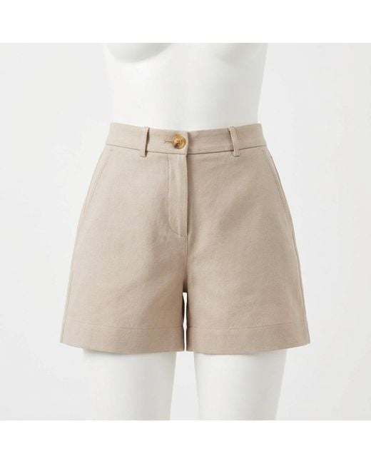 Spanx Natural Supersmooth Stretch Twill Short