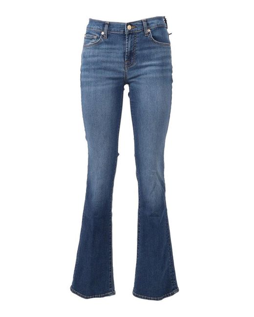 7 For All Mankind Blue Bootcut Royalty Jeans