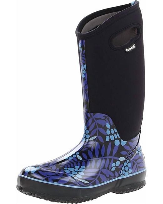 Bogs Blue Classic High Winterberry Boot