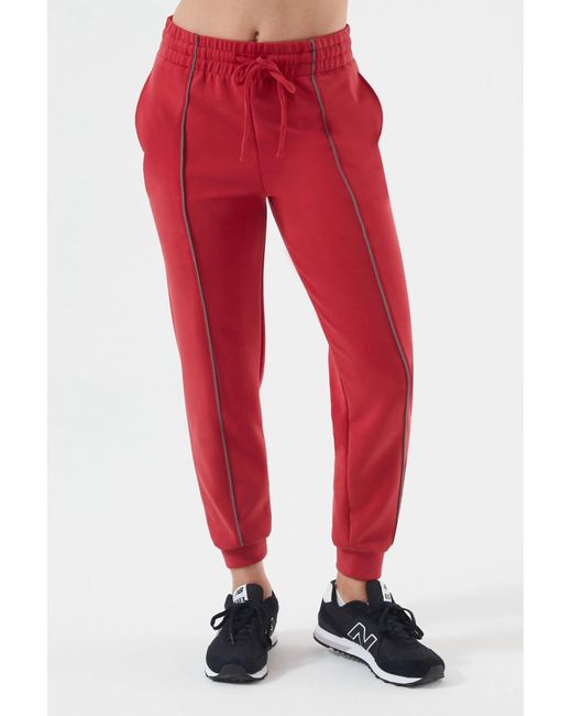 Nux Red Sleek Piper Jogger