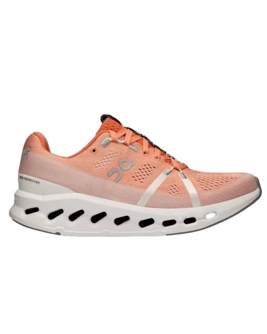 On Shoes Pink Cloudsurfer Shoes