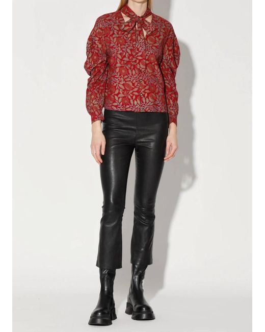 Walter Baker Red Lori Pants