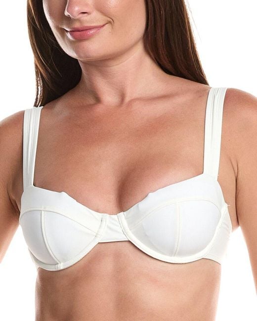 Solid & Striped White The Lilo Top