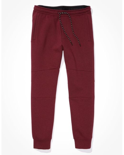 American Eagle Outfitters Red Ae 24/7 jogger for men