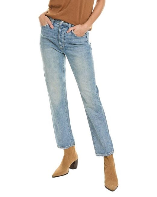 Joe's Jeans Blue The Honor Visage Straight Ankle Jean