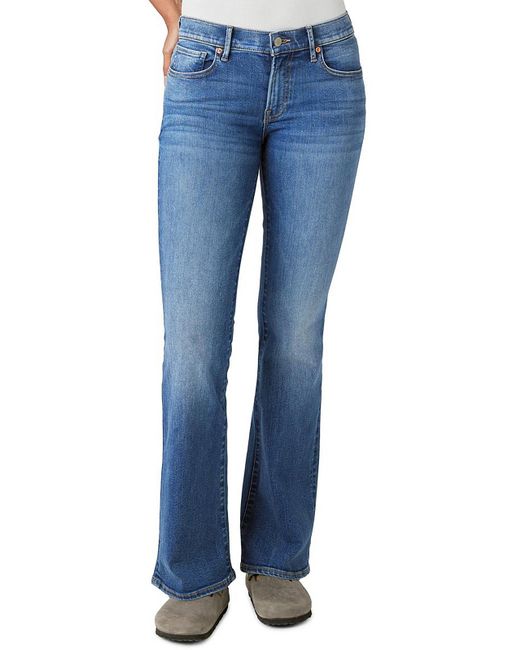 Lucky Brand Blue Sweet Mid-rise Medium Wash Flare Jeans