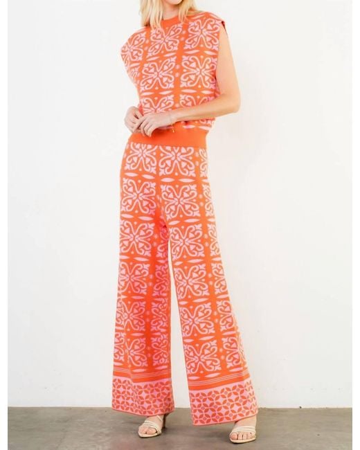Thml White Marisol Pant