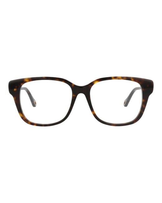 Chloé Brown Square-Frame Recycled Acetate Optical Frames