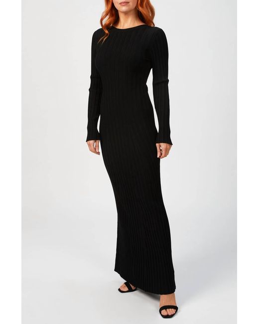 In the mood for love Black Bonnaudet Tricot Dress