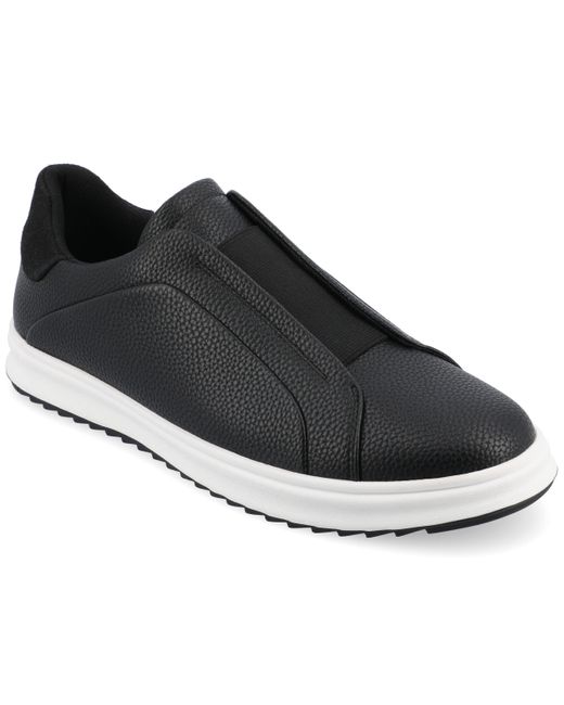 Vance Co. Black Matteo Slip-on Sneaker