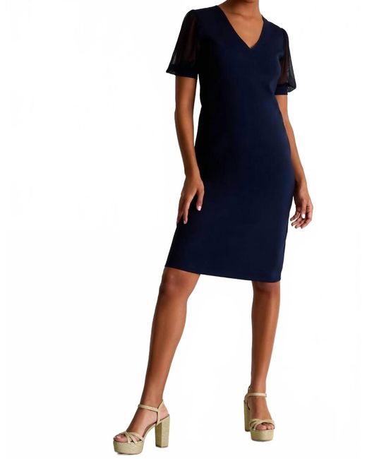Shan Blue Sofia Dress