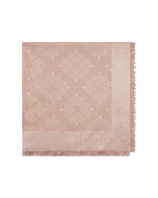 Mulberry Pink Tree Square for men