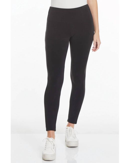 Slimsation By Multiples Black Pull On Ankle Leggings