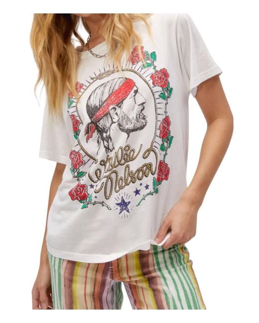 Daydreamer White Willie Head Tee