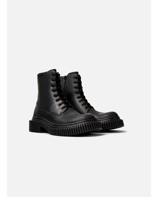 Camper Black Ankle-Boot Pix Berlin for men