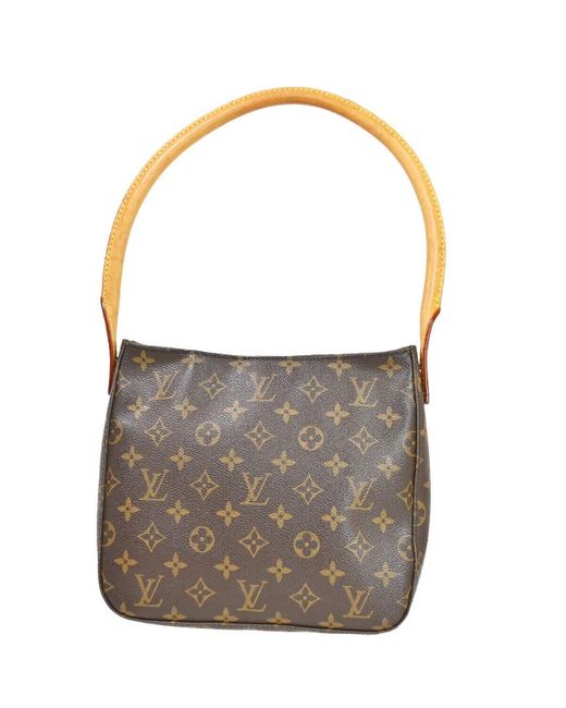 Louis Vuitton Brown Looping Mm Canvas Shoulder Bag (pre-owned)