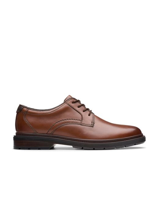 Clarks Brown Burchill Derby for men