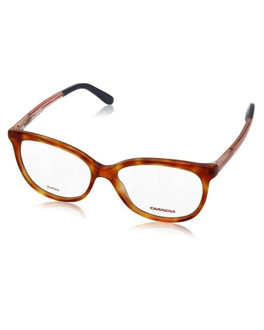 Carrera Brown Ca6648 Rectangular Eyeglasses