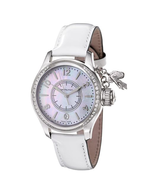 Hamilton Metallic 37mm White Quartz Watch H77311615