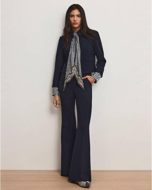 Veronica Beard Blue Ismena Jacket