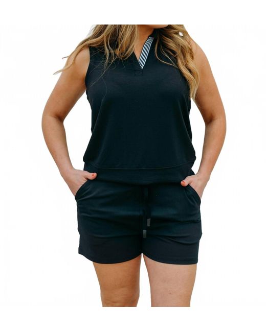 Thread & Supply Blue Amanda Shorts