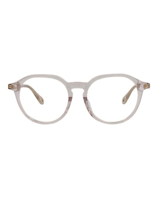 Chloé Natural Round-Frame Bio Acetate Optical Frames
