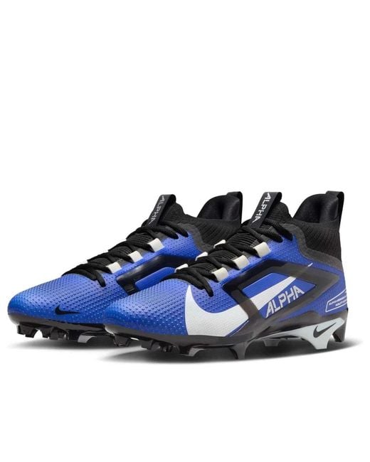 blue nike alpha cleats