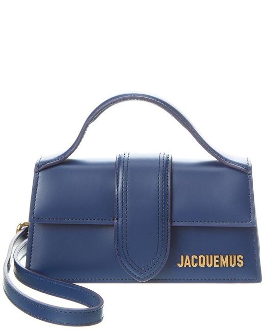 Jacquemus Blue Le Bambino Leather Shoulder Bag