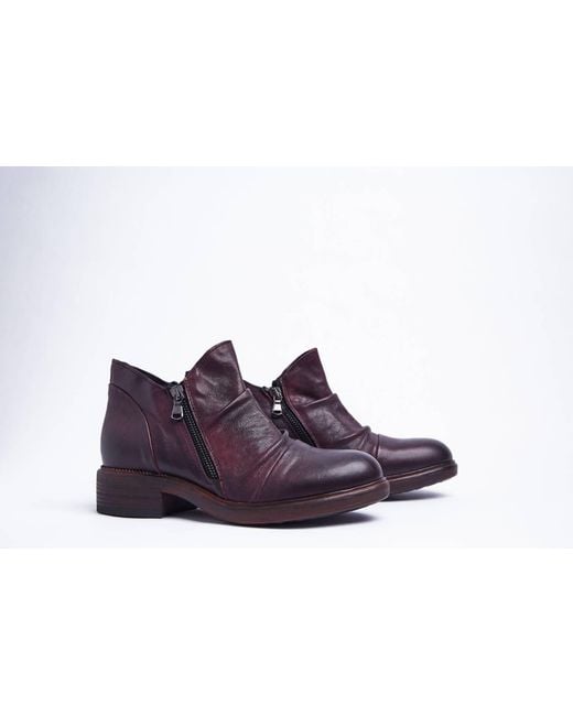 Cordani Purple Parnell Ankle Boot