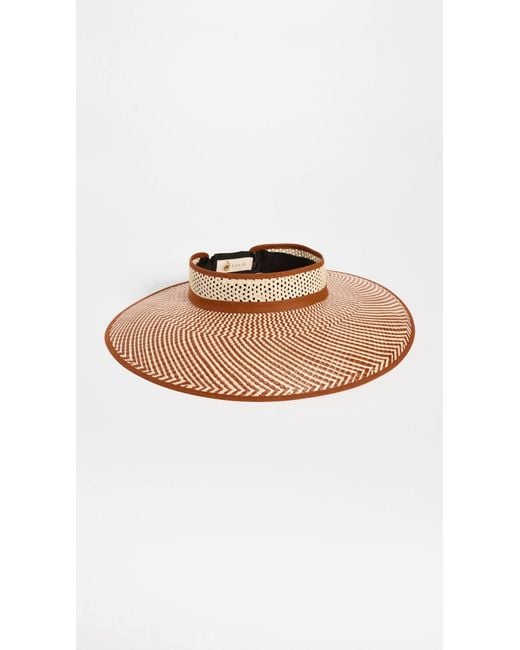 Freya White Magnolia Visor Hat