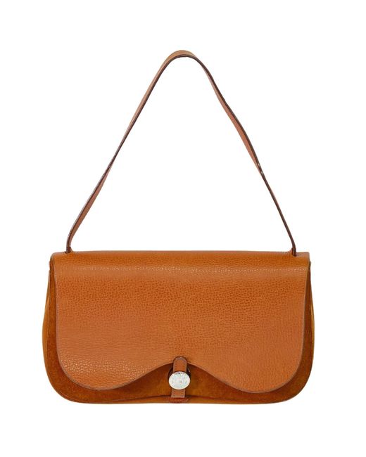 Hermès Brown Colorado Leather Shoulder Bag (pre-owned)