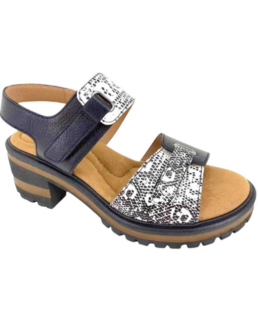 Salvia Black Haven Sandals