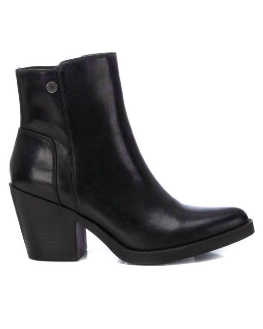 Xti Black Refresh Booties