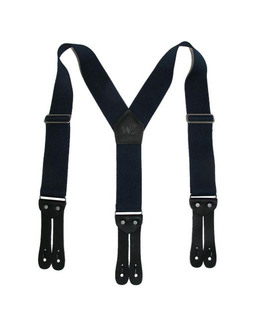 Moulen Men's Y-Back 1.4 Inches Wide Button End Elastic - View #10