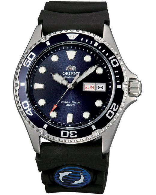 Orient Black Faa02008d9 Sport Mako 2 42mm Automatic Watch for men