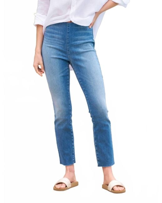 Frank & Eileen Blue Derry Illusion Pull-On Jean