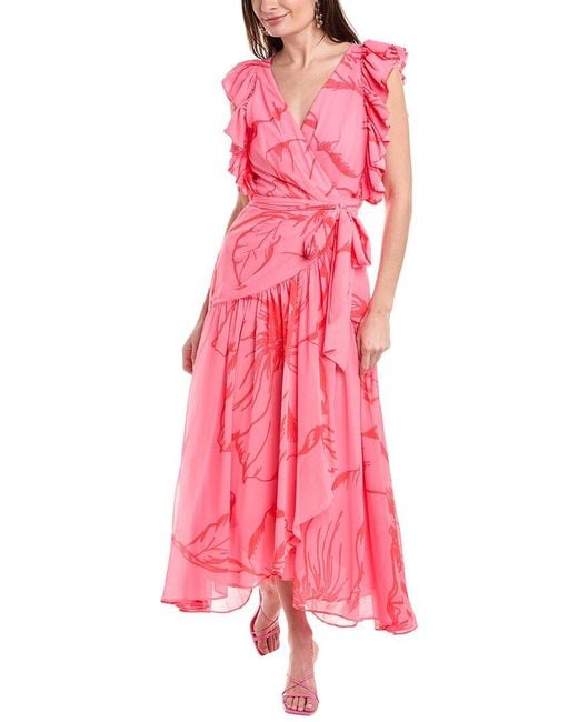 Hutch Pink Beck Midi Dress
