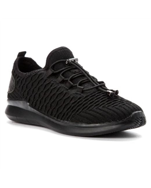 Propet Black Travelbound Sneakers