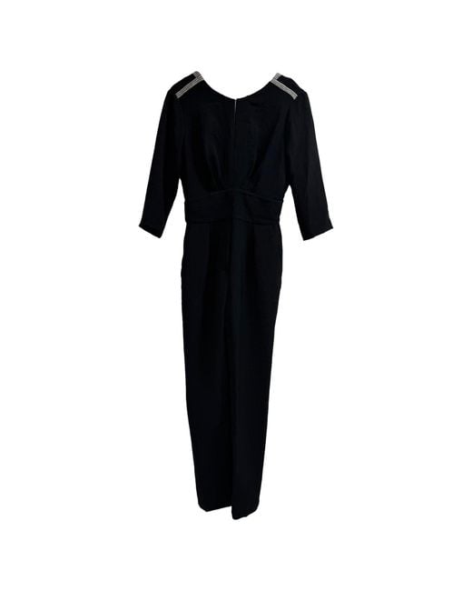 Ba&sh Black Crew Neck Jumpsuit