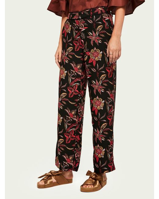 Scotch \u0026 Soda Wide Leg Trousers in 