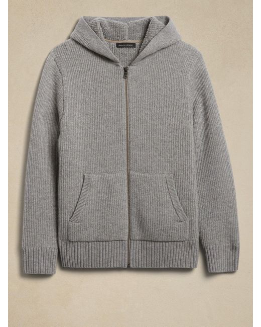 Banana republic zip up hoodie hotsell