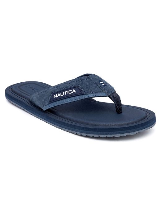 Nautica Blue Logo Flip-Flop for men