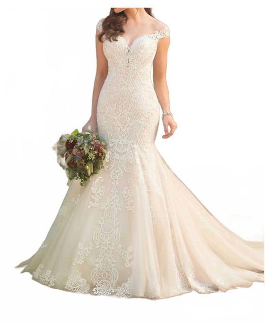 Essence of Australia Natural Mermaid Wedding Dress
