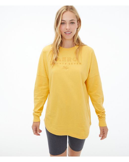 Aéropostale Long Sleeve Tonal Logo 