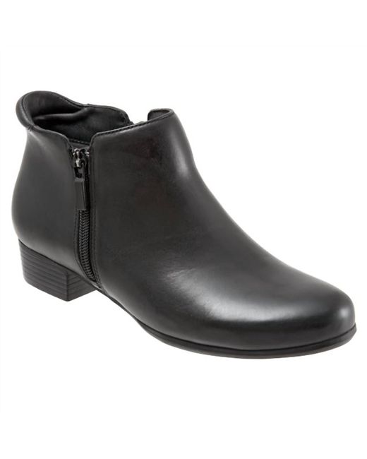 Trotters Black Major Boots