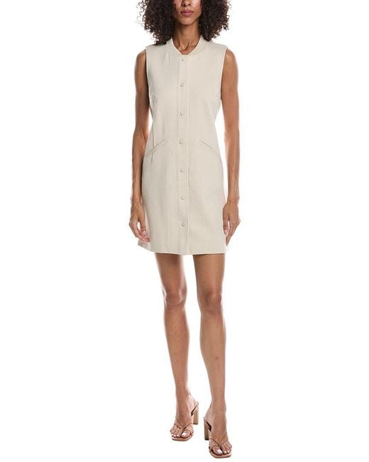 Bernardo White Jacket Shift Dress