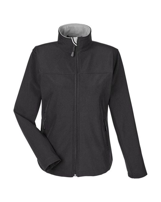Devon & Jones Gray Softshell Jacket